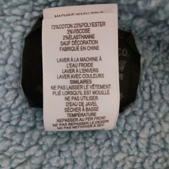 Levi's Trucker Black Jean Denim Jacket Fleece Sherpa Lined Girls 12-13 Size L - Picture 8 of 9